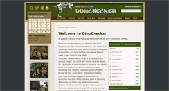 Desktop Screenshot of dinochecker.com